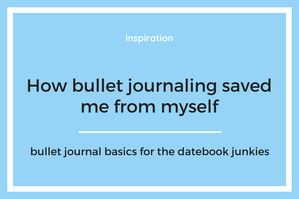 bullet journal basics